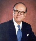 Li Ka-shing, Chairman, Cheung Kong (Holdings) Limited and Hutchison Whampoa Limited